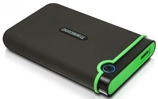 Накопичувач зовнiшнiй HDD 2.5" USB 1.0TB Transcend StoreJet 25M3 Iron Gray Slim (TS1TSJ25M3S) 210559 фото