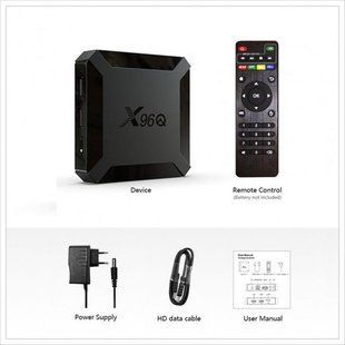 HD-медіаплеєр X96Q Android (AllwinnerH313/2GB/16GB) 482698 фото