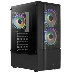 Корпус AeroCool Quantum Mesh-G-BK-v2 (ACCM-PV31033.11) Black без БЖ 445275 фото