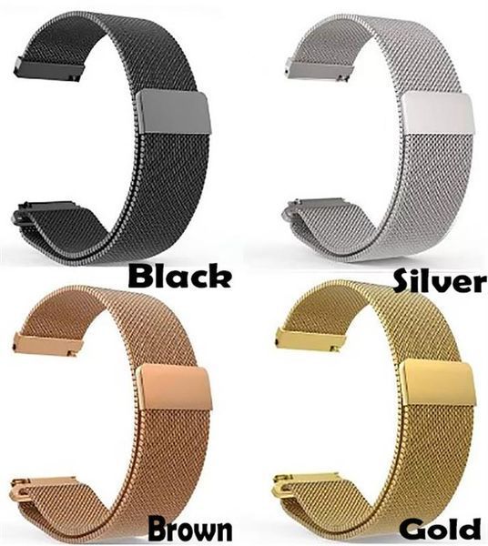 Ремінець BeCover Milanese Style для Xiaomi Amazfit Bip (22mm) Lite/Bip S Lite/GTR 42mm/GTS/TicWatch S2/TicWatch E/GTS 3/GTS 2 mini Brown (707736) 425906 фото