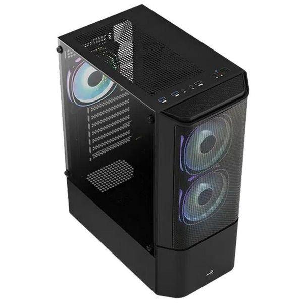 Корпус AeroCool Quantum Mesh-G-BK-v2 (ACCM-PV31033.11) Black без БЖ 445275 фото