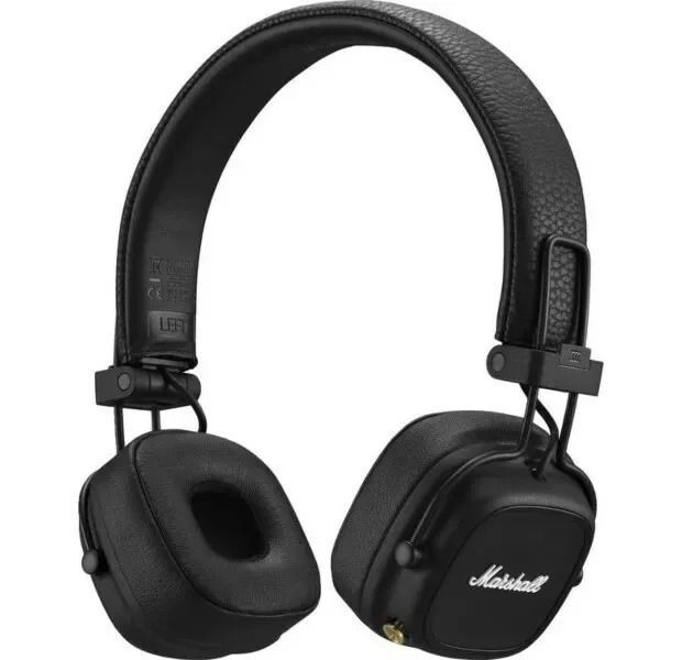 Bluetooth-гарнітура Marshall Major IV Black (1005773) 457910 фото