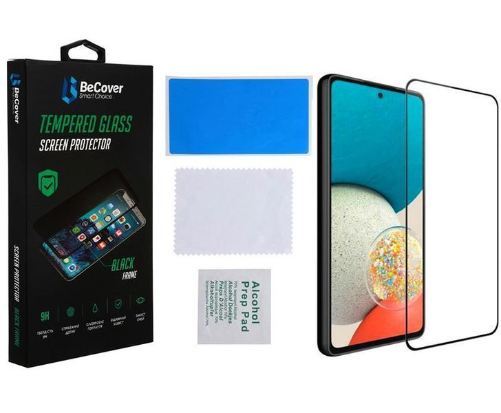 Захисне скло BeCover для Samsung Galaxy A53 SM-A536 Black (707322) 409579 фото