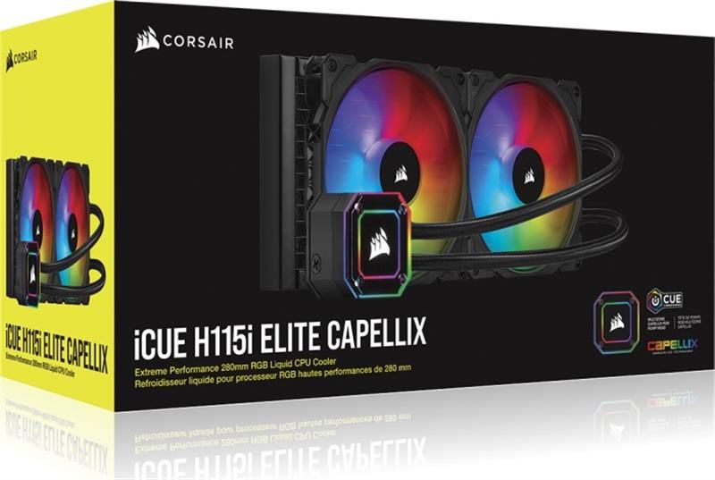 Система водяного охолодження Corsair iCUE H115i Elite Capellix RGB (CW-9060047-WW) 331211 фото