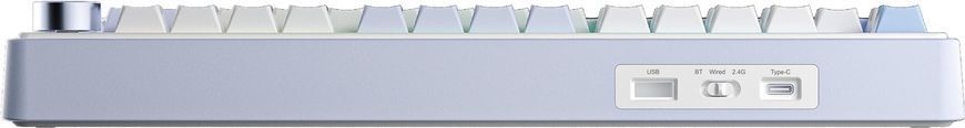 Клавіатура бездротова Aula F75 Gasket Greywood V3 Blue (6948391208633) 547202 фото