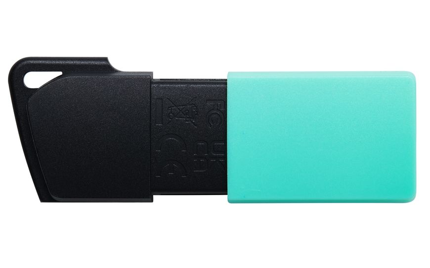 Флеш-накопичувач USB3.2 256GB Kingston DataTraveler Exodia M Black/Teal (DTXM/256GB) 407061 фото