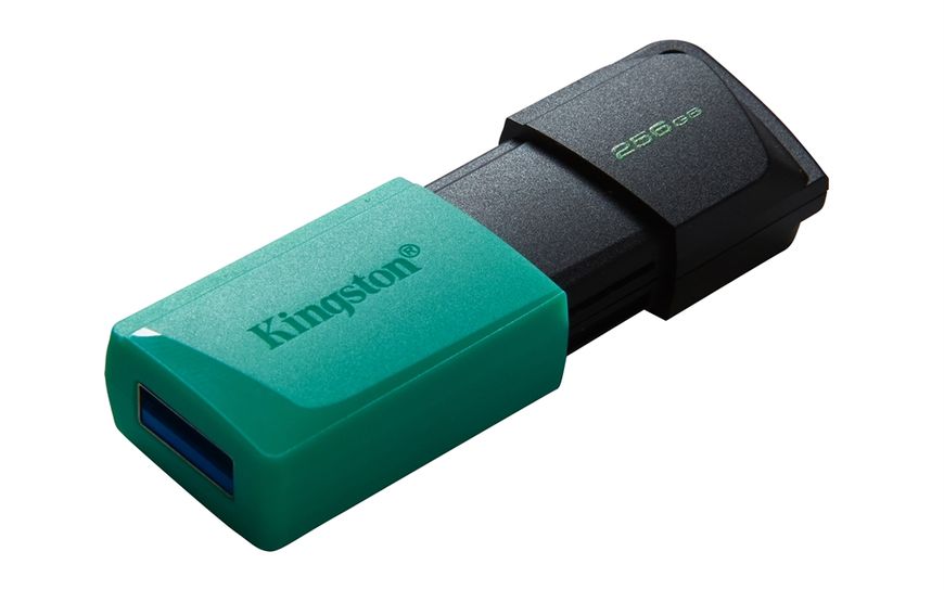 Флеш-накопичувач USB3.2 256GB Kingston DataTraveler Exodia M Black/Teal (DTXM/256GB) 407061 фото