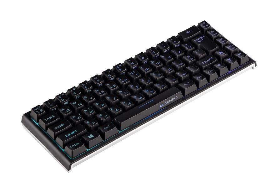 Клавіатура 2E Gaming KG350UBK RGB Ukr Black (2E-KG350UBK) 444966 фото