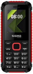 Мобiльний телефон Sigma mobile X-style 18 Track Dual Sim Black/Red 425078 фото