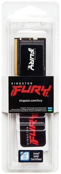 Модуль пам`ятi SO-DIMM DDR5 32GB/5600 Kingston Fury Impact PnP (KF556S40IB-32) 455650 фото