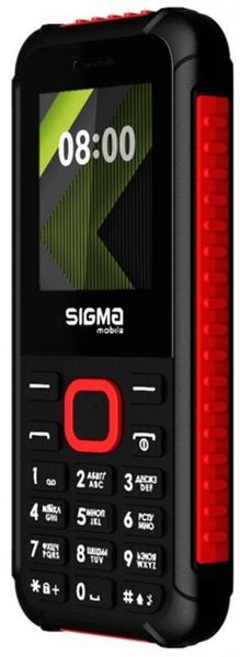 Мобiльний телефон Sigma mobile X-style 18 Track Dual Sim Black/Red 425078 фото