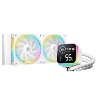 Система водяного охолодження DeepCool LQ240 White (R-LQ240-WHDSMC-G-1) 553857 фото