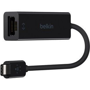 Мережевий адаптер USB-C-RJ-45 Gigabit Ethernet (F2CU040btBLK) 195397 фото