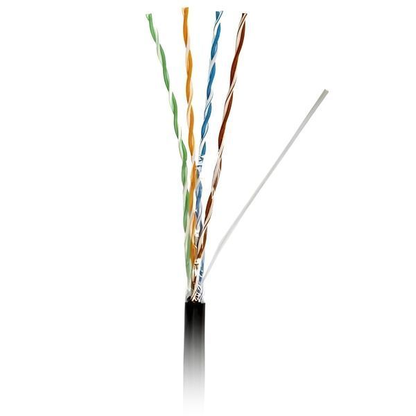 Кабель для зовнішньої прокладки Atcom (20799) Standard FTP, 4*2*0.5мм, ССА, CAT5e, 305м 281460 фото