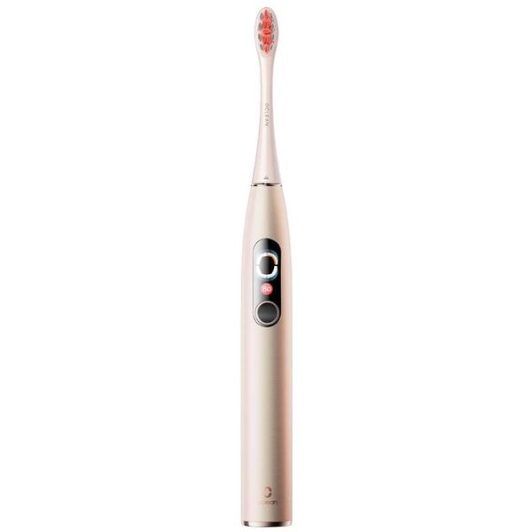 Розумна зубна електрощітка Oclean X Pro Digital Set Electric Toothbrush Champagne Gold (6970810552577) 464644 фото