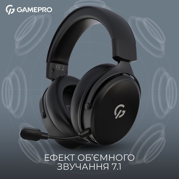 Гарнітура GamePro Asgard Skadi Black (HSW191B) 576713 фото