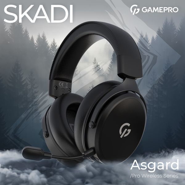 Гарнітура GamePro Asgard Skadi Black (HSW191B) 576713 фото