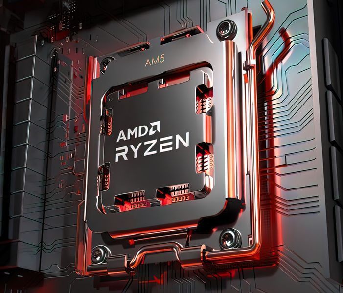 Процесор AMD Ryzen 5 7500X3D 4.0GHz (96MB, Zen 4, 65W, AM5) Tray (100-000001904) 579875 фото