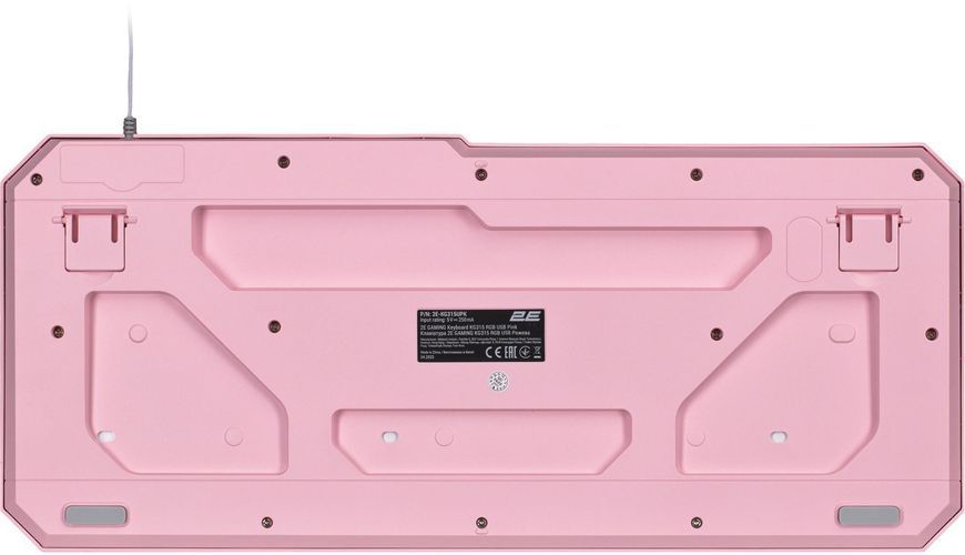 Клавіатура 2E Gaming KG315 RGB USB Pink Ukr (2E-KG315UPK) 479687 фото