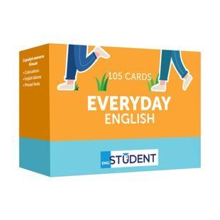 Картки для вивчення англійської мови English Student. Everyday English 581607 фото