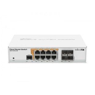 Комутатор MikroTik CRS112-8P-4S-IN 208536 фото