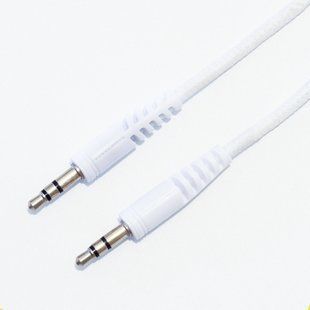 Кабель Xqisit Audio Cable 3.5 мм - 3.5 мм (M/M), 1.2 м, White (4029948026954) 486257 фото