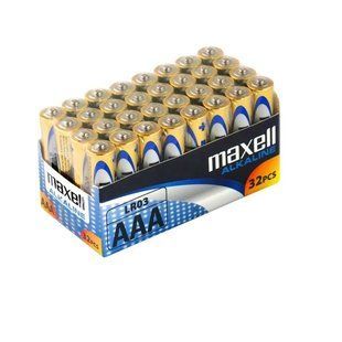 Батарейка Maxell AAA/LR03 BL 32шт 576546 фото