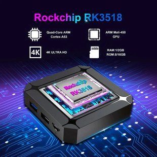 HD-медіаплеєр X96Q Android (RK3518/2GB/32GB) 588828 фото