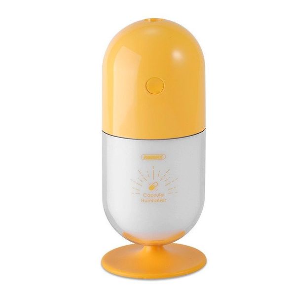 Зволожувач повітря Remax RT-A500 Capsule Mini Humidifier жовтий (6954851281870) 391454 фото