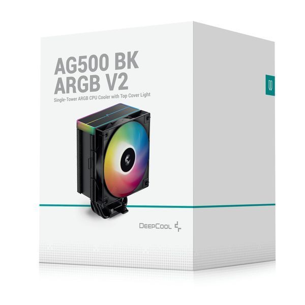 Кулер процесорний DeepCool AG500 BK ARGB V2 (R-AG500-BKAMMN-GJD) 553700 фото