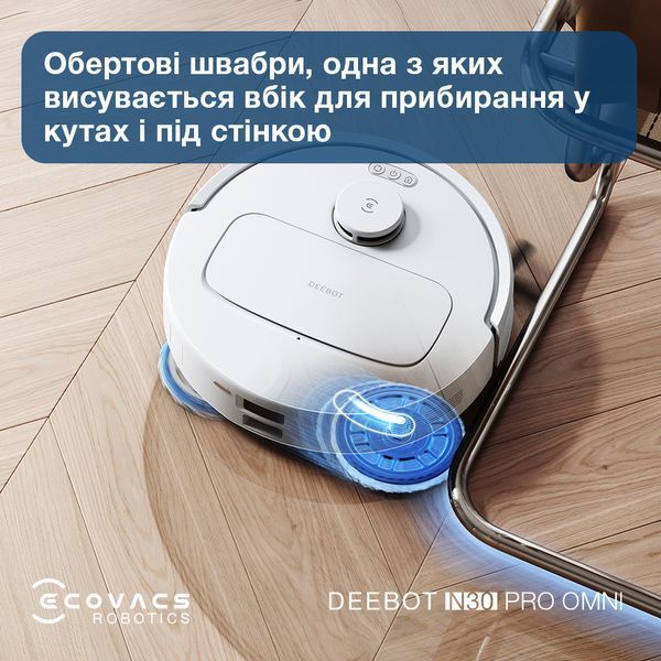 Робот-пилосос Ecovacs Omni N30 Pro (YDLX11-1) White 545685 фото
