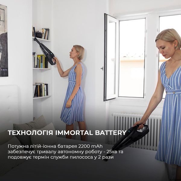 Акумуляторний миючий пилосос Cecotec Conga Immortal ExtremeSuction 22.2 Animal Hand CCTC-05441 (8435484054416) 321201 фото