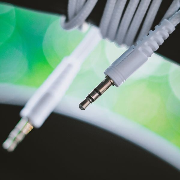 Кабель Xqisit Audio Cable 3.5 мм - 3.5 мм (M/M), 1.2 м, White (4029948026954) 486257 фото