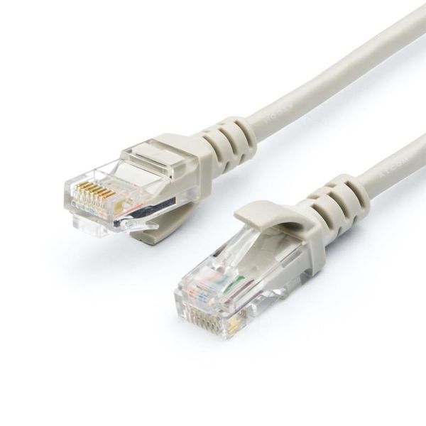 Патч-корд UTP Atcom Geplink Cat.5e, 26AWG, 2 м, сірий (GL8002) 269853 фото