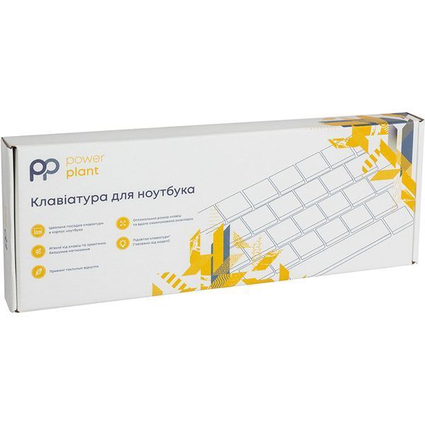 Клавіатура PowerPlant для ноутбука IBM/Lenovo B570, B590, V570 чорний, чорний фрейм (KB311538) 253935 фото