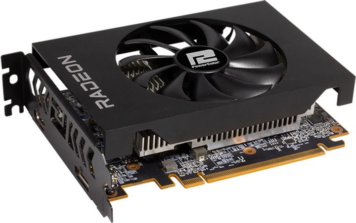 Відеокарта AMD Radeon RX 6400 4GB GDDR6 ITX PowerColor (AXRX 6400 4GBD6-DH) 407273 фото