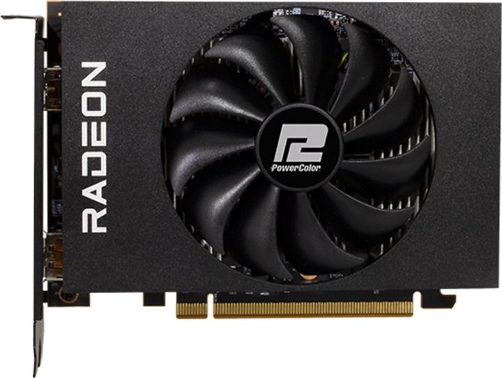 Відеокарта AMD Radeon RX 6400 4GB GDDR6 ITX PowerColor (AXRX 6400 4GBD6-DH) 407273 фото