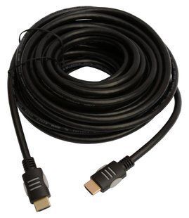 Кабель Tecro HDMI - HDMI V 1.4 (M/M), 20 м, Black (HD 20-00) 175459 фото