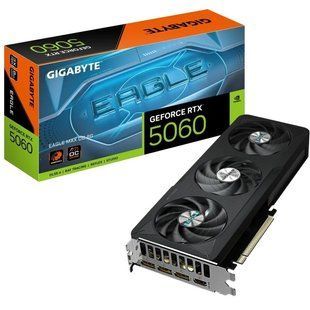 Відеокарта GF RTX 5060 8GB GDDR7 Eagle Max OC Gigabyte (GV-N5060EAGLEMAX OC-8GD) 563085 фото