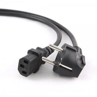 Кабель силовий Cablexpert PC-186-VDE-10M (С13), VDE, чорний, 10 м 168348 фото