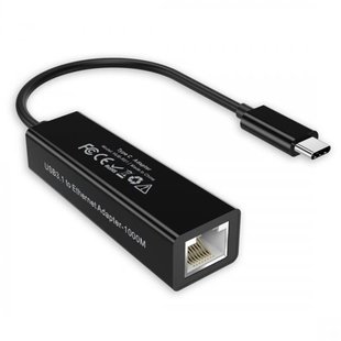 Мережевий адаптер Choetech HUB-R01 USB-C to RJ45 1Gbps 459038 фото