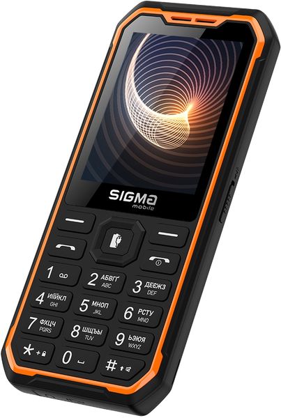 Мобiльний телефон Sigma mobile X-style 310 Force Type-C Dual Sim Black-Orange 485157 фото