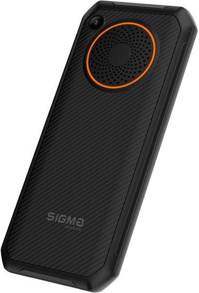 Мобiльний телефон Sigma mobile X-style 310 Force Type-C Dual Sim Black-Orange 485157 фото