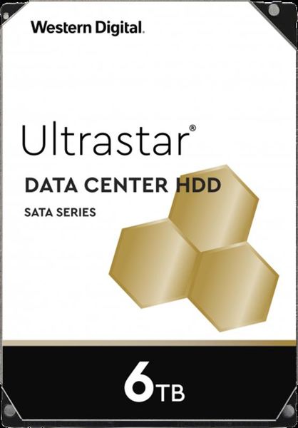 Накопичувач HDD SATA 6.0TB WD Ultrastar DC HC310 7200rpm 256MB (0B36039) 246166 фото