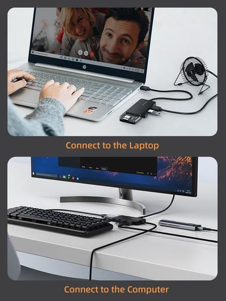 USB-хаб Cabletime CB02B 4 ports 484145 фото