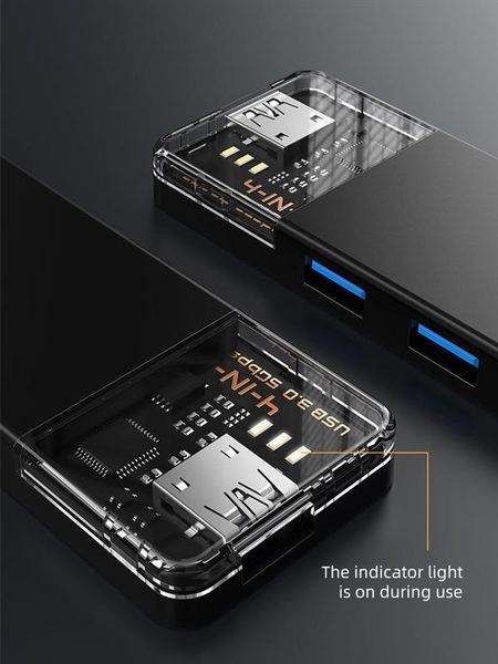 USB-хаб Cabletime CB02B 4 ports 484145 фото