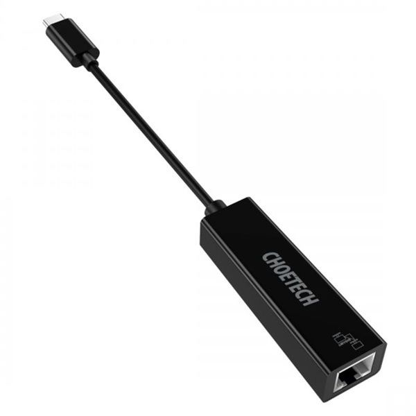 Мережевий адаптер Choetech HUB-R01 USB-C to RJ45 1Gbps 459038 фото