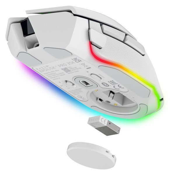 Миша бездротова Razer Basilisk V3 Pro 35K White (RZ01-05240200-R3G1) 546148 фото