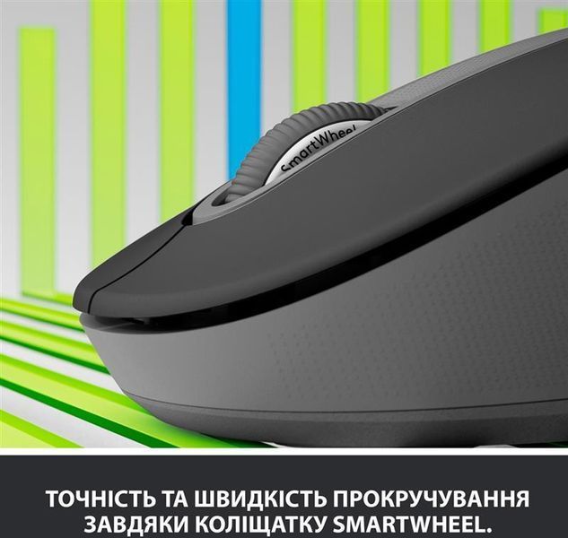 Миша бездротова Logitech Signature M650 L Graphite (910-006236) 395284 фото