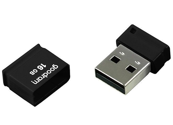 Флеш-накопичувач USB2.0 16GB Goodram UPI2 (Piccolo) Black (UPI2-0160K0R11) 139250 фото